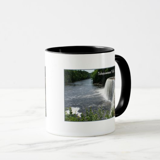 Tahquamenon Herfsten, Paradise, Michigan Mok (Voorkant rechts)