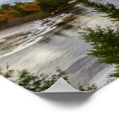 Tahquamenon in de Herfst, Michigan Poster (Hoek)