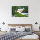 Tahquamenon Onderste Herfsten Canvas Afdruk (Insitu (Slaapkamer))