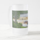 Tahquamenon Onderste Herfsten Frosted Mok (Voorkant links)