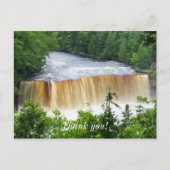 Tahquamenon Upper Falls Briefkaart (Voorkant)