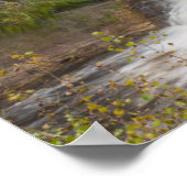 Tahquamenon-watervallen in de herfst poster (Hoek)