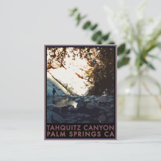 Tahquitz Canyon Briefkaart (Staand voorkant)