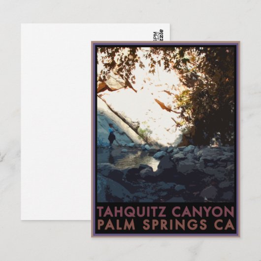 Tahquitz Canyon Briefkaart (Voorkant / Achterkant)