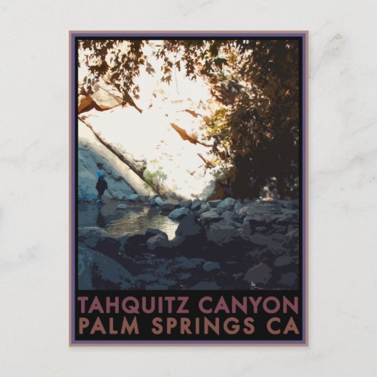 Tahquitz Canyon Briefkaart (Voorkant)