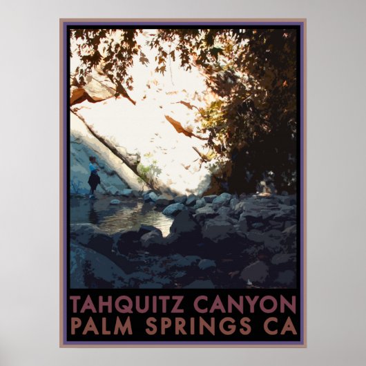 Tahquitz Canyon Poster (Voorkant)