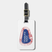 Tahquitz Rock California klimkarabijnhaak Bagagelabel (Voorkant verticaal)