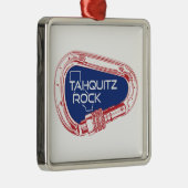 Tahquitz Rock California klimkarabijnhaak Metalen Ornament (Rechts)