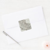 Tahtah, Egypte Vierkante Sticker (Envelop)