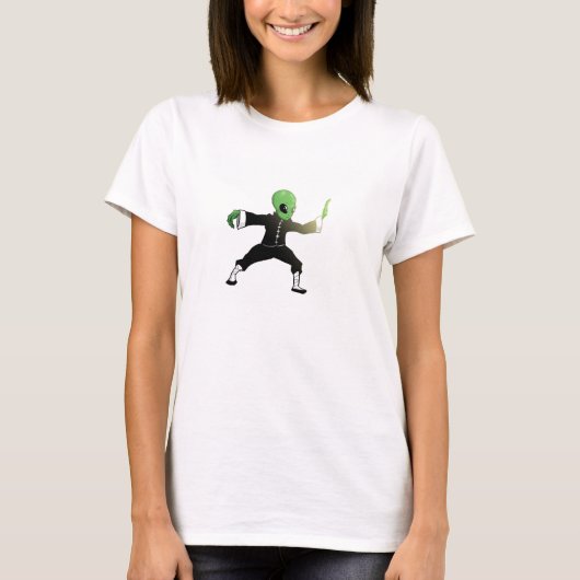Tai Chi Alien T-Shirt (Voorkant)