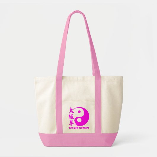 Tai Chi Bag Pink Tote Bag (Voorkant)