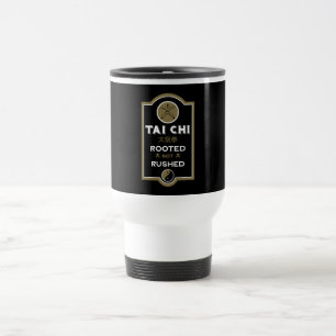 Tai Chi-beoefenaar cadeau Reisbeker