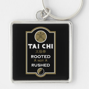 Tai Chi-beoefenaar cadeau Sleutelhanger
