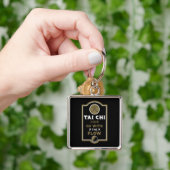 Tai Chi-beoefenaar cadeau Sleutelhanger (Hand)