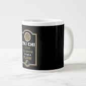 Tai Chi-beoefenaar Geschenk Grote Koffiekop (Voorkant rechts)