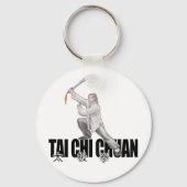 Tai Chi Broad Sword Sleutelhanger (Voorkant)