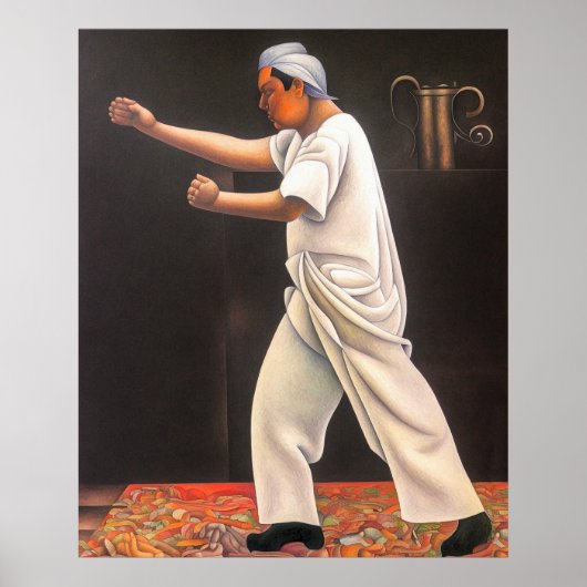 Tai Chi - Canvas Art Print (Voorkant)