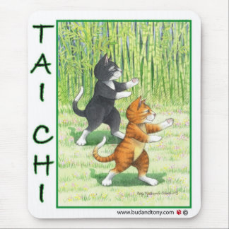 Tai Chi Cats Muismat