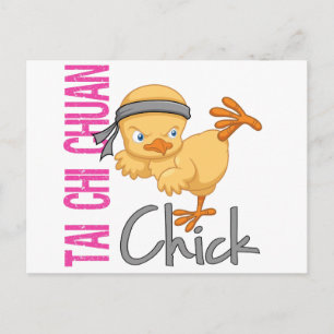 Tai Chi Chuan Chick Briefkaart