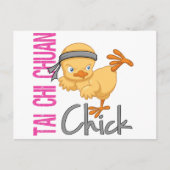 Tai Chi Chuan Chick Briefkaart (Voorkant)