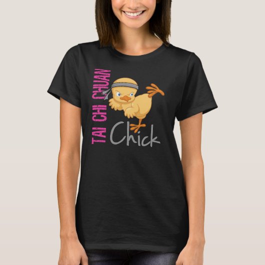 Tai Chi Chuan Chick T-shirt (Voorkant)