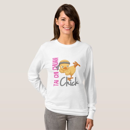 Tai Chi Chuan Chick T-shirt (Voorkant volledig)