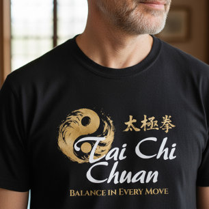 Tai Chi Chuan – Evenwicht in elke beweging T-shirt