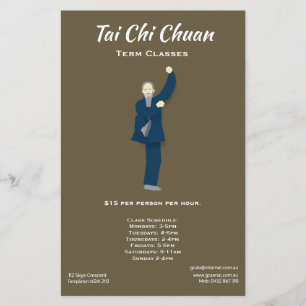 Tai Chi Chuan Flyer