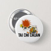 Tai Chi Chuan Ronde Button 5,7 Cm (Voorkant /achterkant)