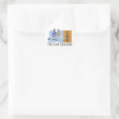 T'ai Chi Chuan Ronde Sticker (Tas)