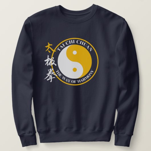 Tai Chi Chuan Symbool Trui (Design voorkant)