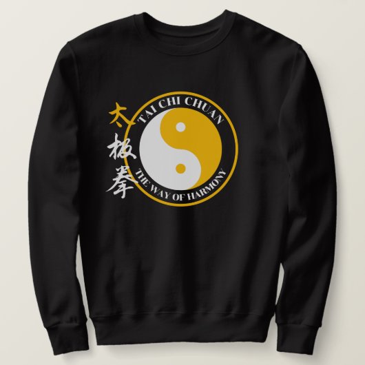 Tai Chi Chuan Symbool Trui (Design voorkant)