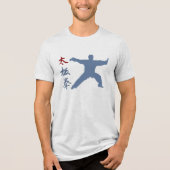 Tai Chi Chuan Tri-Blend Shirt (Voorkant)