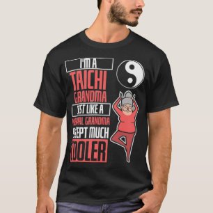 Tai Chi Cool Grandma Fitness - kinderen T-shirt