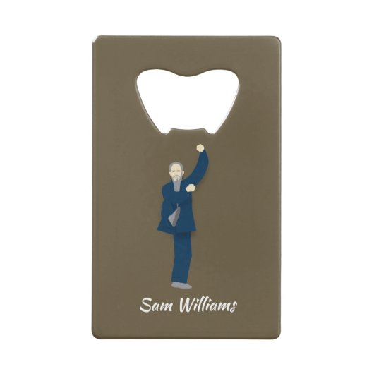 Tai Chi Creditkaart Flessenopener (Voorkant)