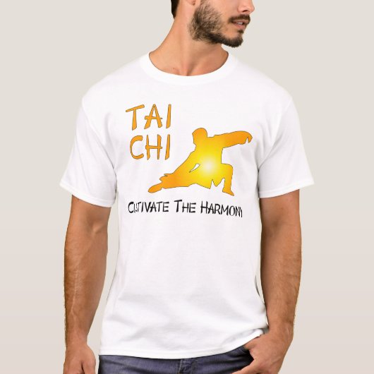 Tai Chi - cultiveer de harmonie T-shirt (Voorkant)