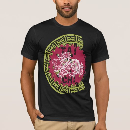 Tai Chi Dragon T-shirt (Voorkant)