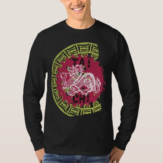 Tai Chi Dragon T-shirt (Voorkant)