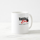 Tai Chi Easy™-logo met een stijlvol design Koffiemok (Voorkant rechts)