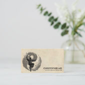 Tai Chi en Qigong instructeur Visitekaartje (Staand voorkant)