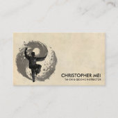 Tai Chi en Qigong instructeur Visitekaartje (Voorkant)