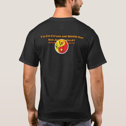 Tai Chi en Qigong T-shirt (Achterkant)