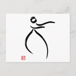 Tai Chi Flow Briefkaart
