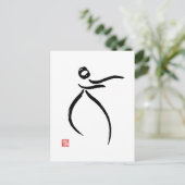 Tai Chi Flow Briefkaart (Staand voorkant)
