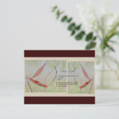 Tai Chi gedicht Briefkaart (Staand voorkant)