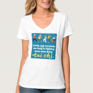 Tai Chi, geen kungfu vechten. T-shirt