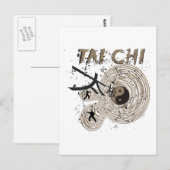 Tai Chi Gift Briefkaart (Voorkant / Achterkant)