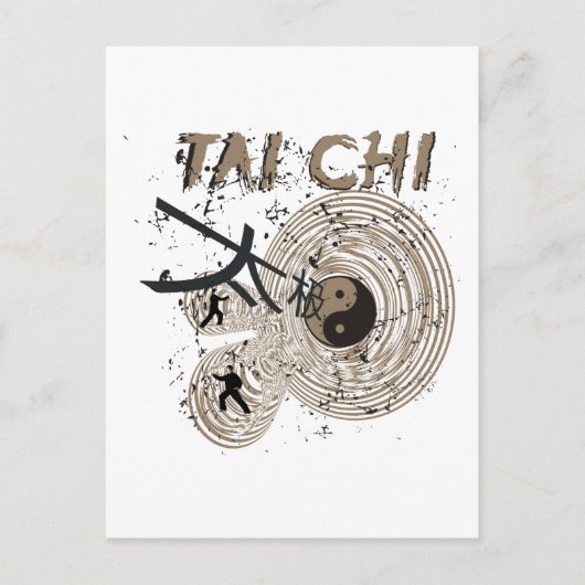 Tai Chi Gift Briefkaart (Voorkant)