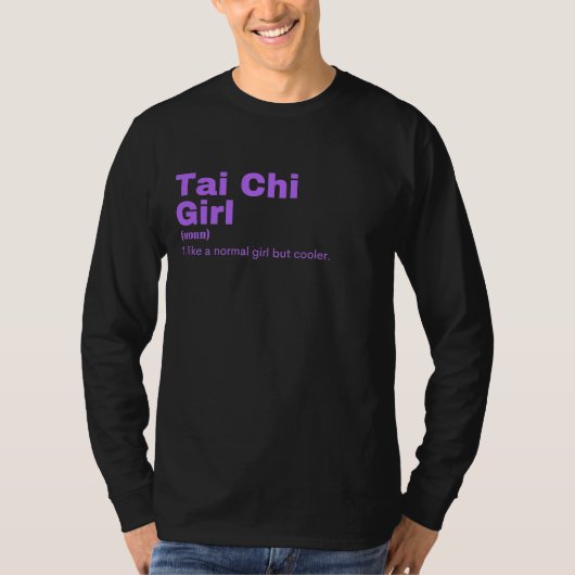 Tai Chi Girl - Tai Chi T-shirt (Voorkant)