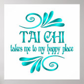Tai Chi Happy Place Poster (Voorkant)